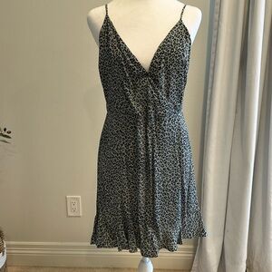 Leopard print dress